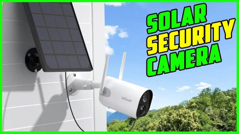 Best Solar Powered Security Camera System